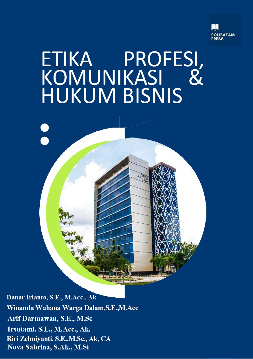 Sampul Buku Etika Profesi, Komunikasi & Hukum Bisnis